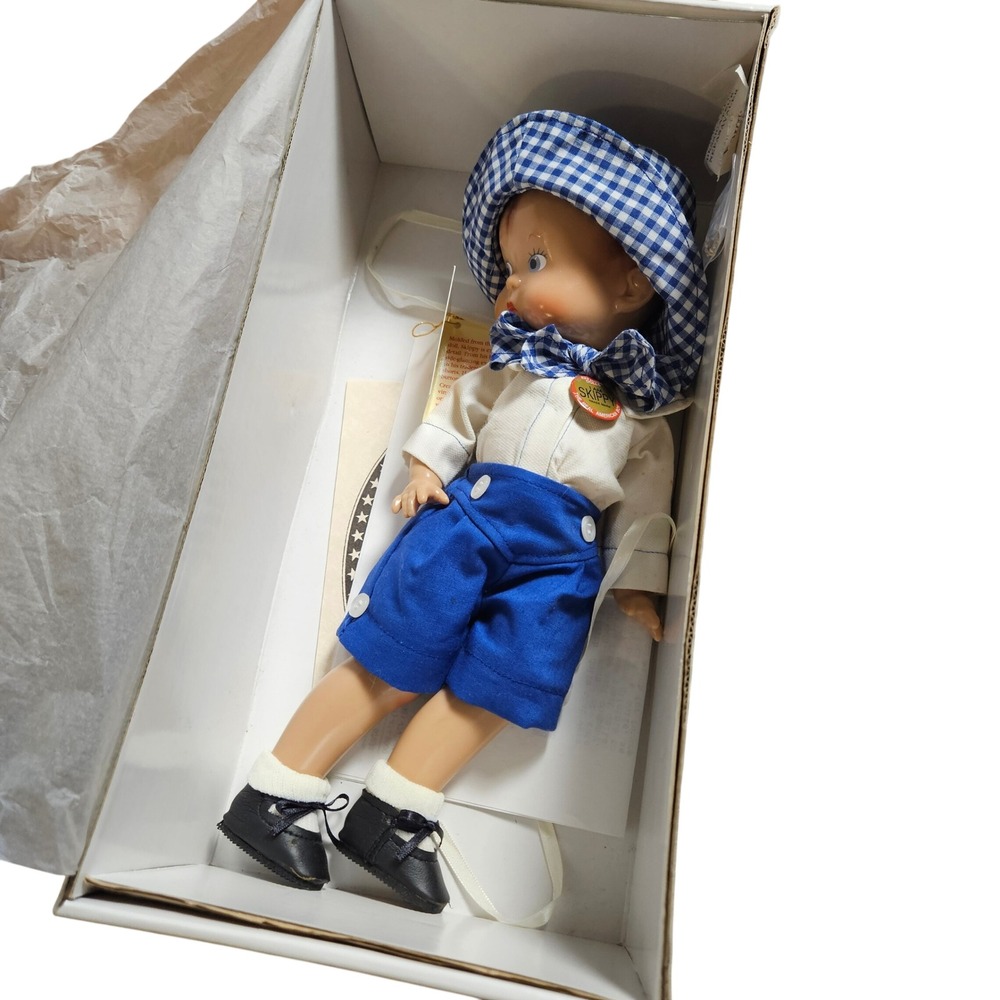 Vintage Effanbee Doll Classics Skippy 1996 Edition Boy Doll 12" V523 Open Box